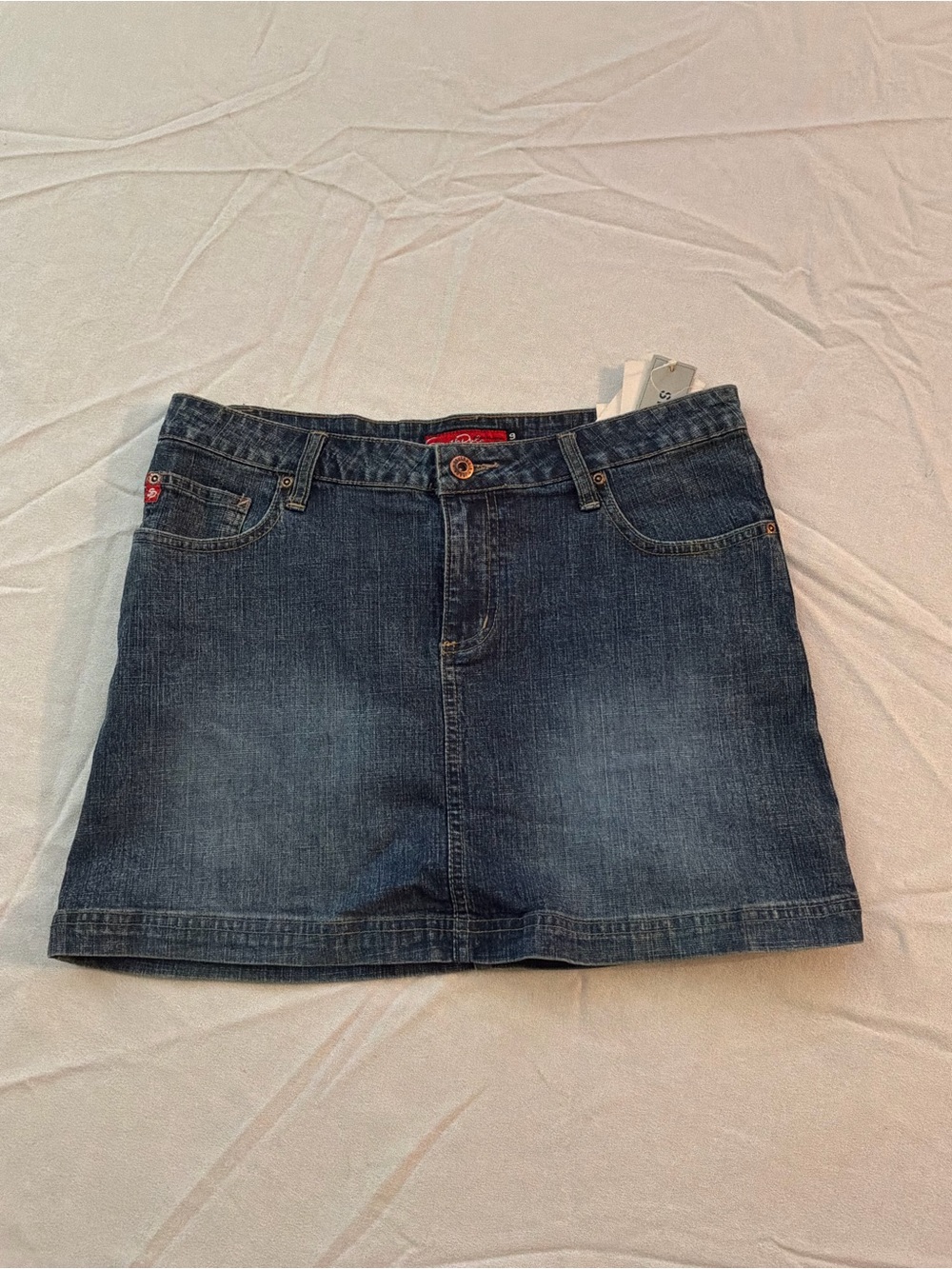 ******* South Pole Dark Blue Denim Mini Skirt b4 *******